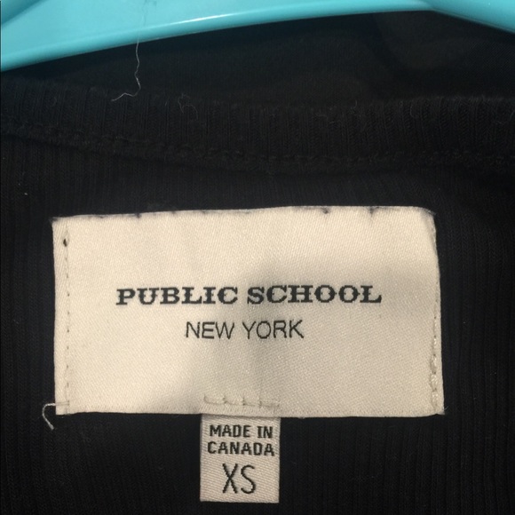 EUC size XS Public School Odessa ruched dress - Picture 4 of 4